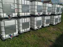zbiornik 1000L 600 L na deszczówkę  mauzer czysty umyty