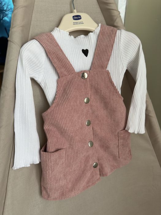 Вельветовий сарафан для дівчинки 68 розмір