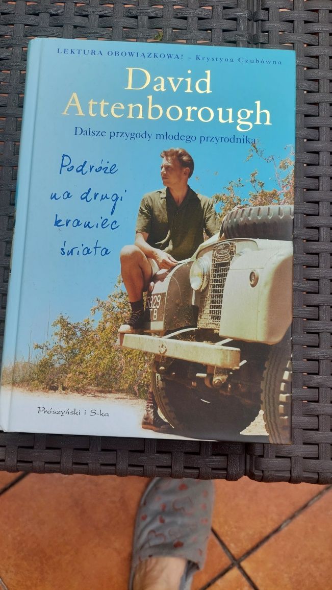 Książka, Dalsze podróże młodego podróżnika,  David Attenborough
