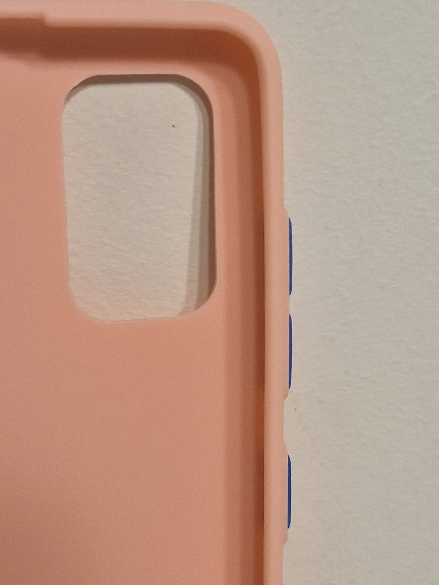 Solid Silicone Case do Samsung Galaxy A41 jasnoróżowy