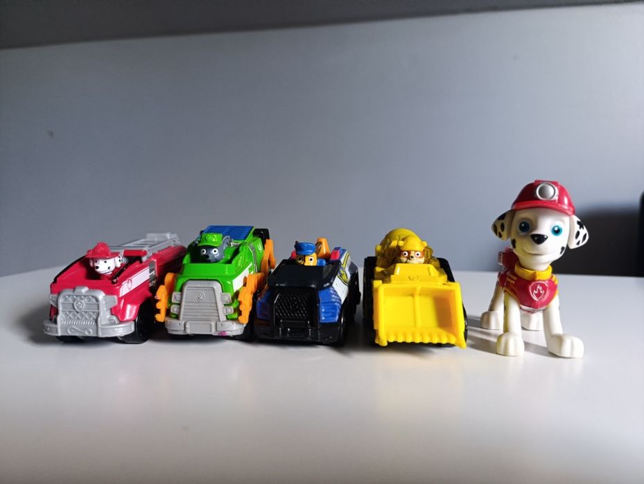 Pojazdy Autka psi patrol