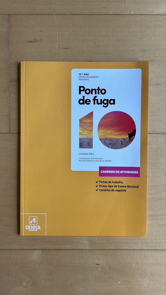 Ponto de Fuga 10 - Filosofia 10° Ano - Caderno de Atividades