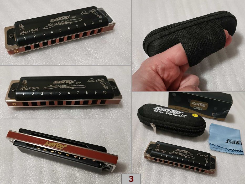 Губна гармошка Easttop. Брендова губна гармоніка