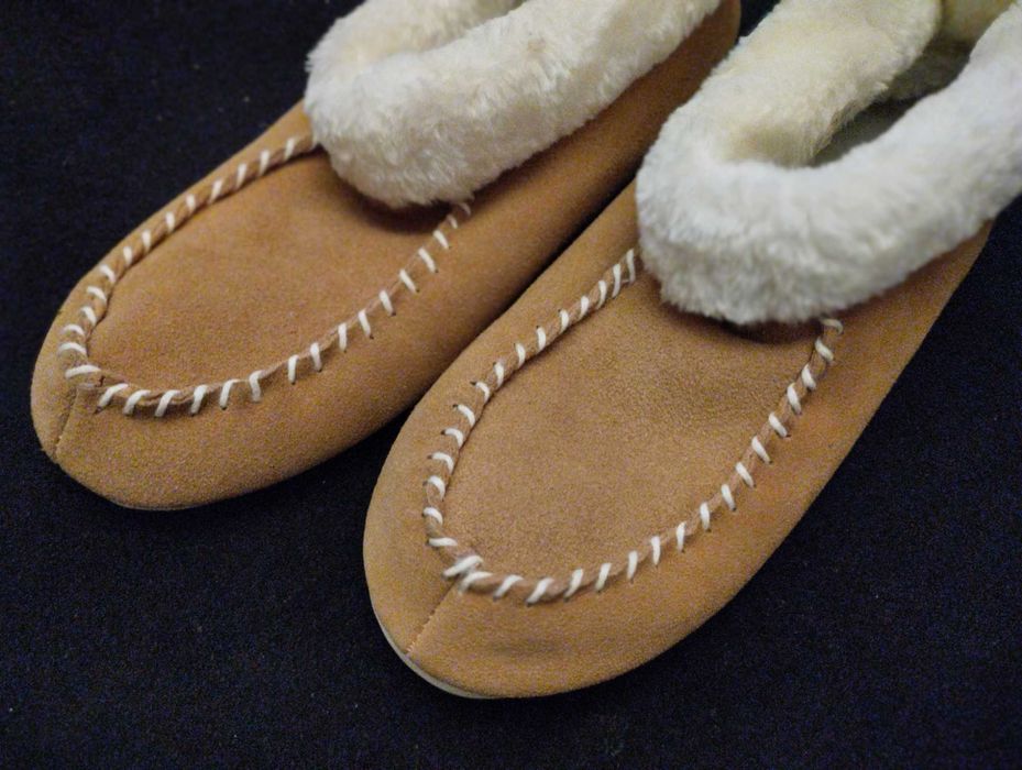 Kapcie bambosze. Bambosze ocieplane kapcie Długość wkładki 30 cm