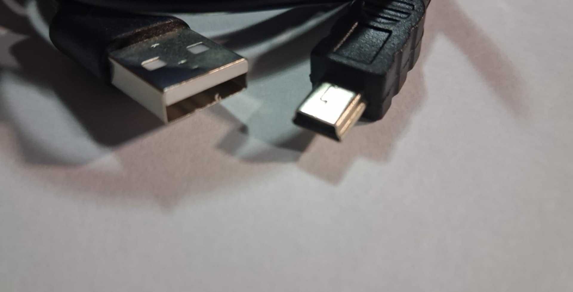 Kabel MINI USB kamera rejestrator nawigacja aparat 1m