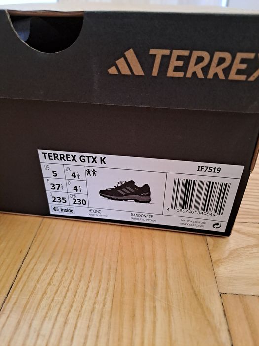 Buty dziecięce Adidas Terrex GTX (Gore-Tex) 37 1/3