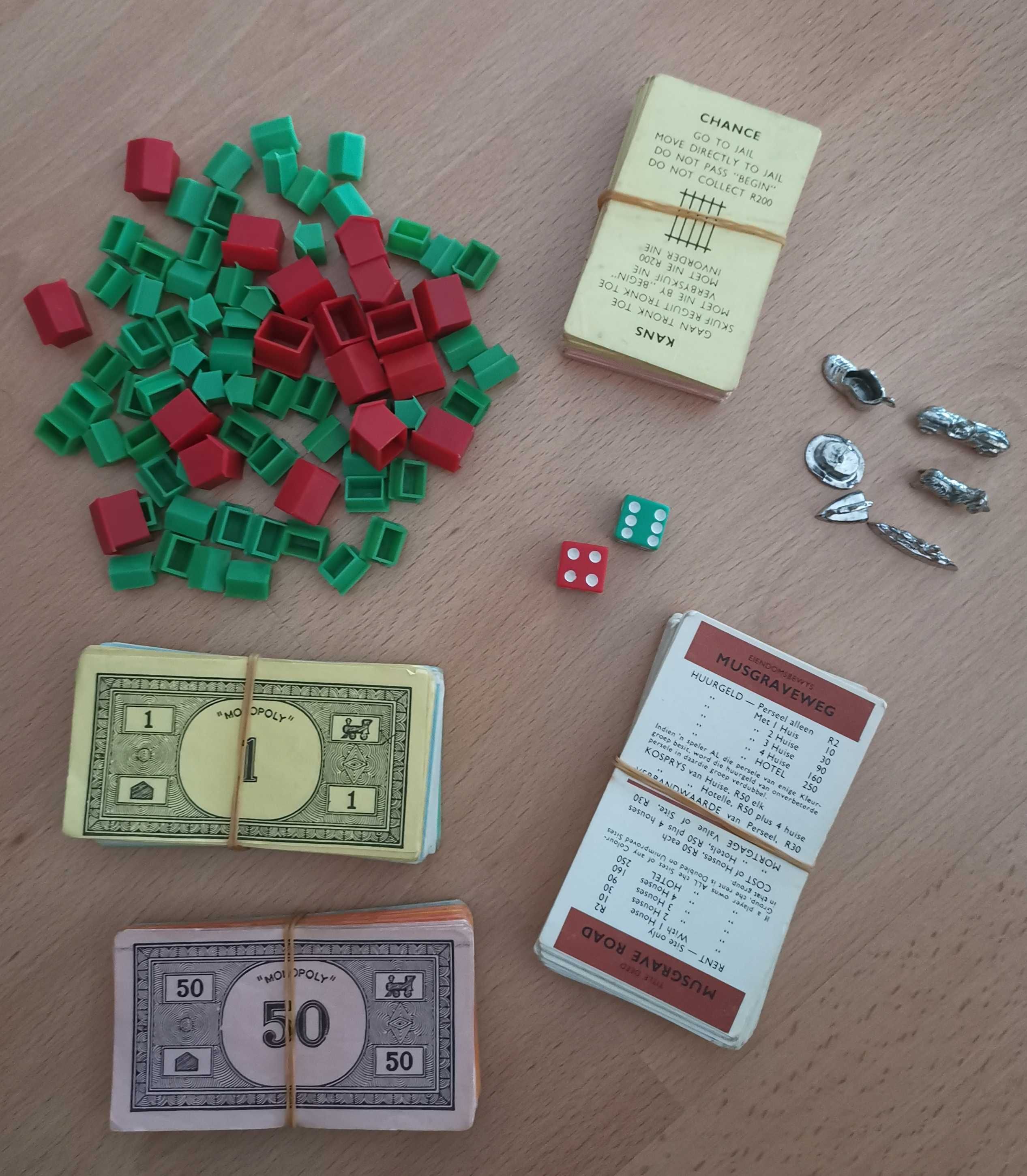 Monopoly da Áfica do Sul dos anos 70