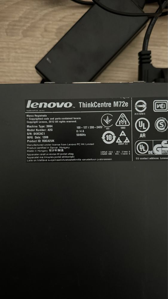 Системний блок Lenovo ThinkCentre M72e / M91p / M92p