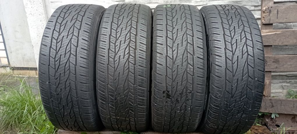 Continental 225 55 r18 4шт 2шт шини літні б'у резина з Європи
