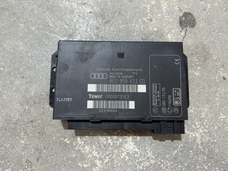 Modulo confort audi a4 b6 b7