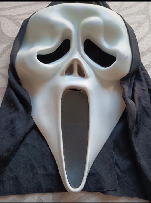 Maska gumowa Ghostface Krzyk