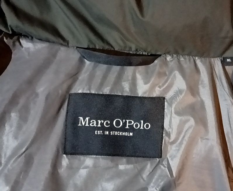 Kurtka puchowa Marc O'Polo regular z odpinanym kapturem