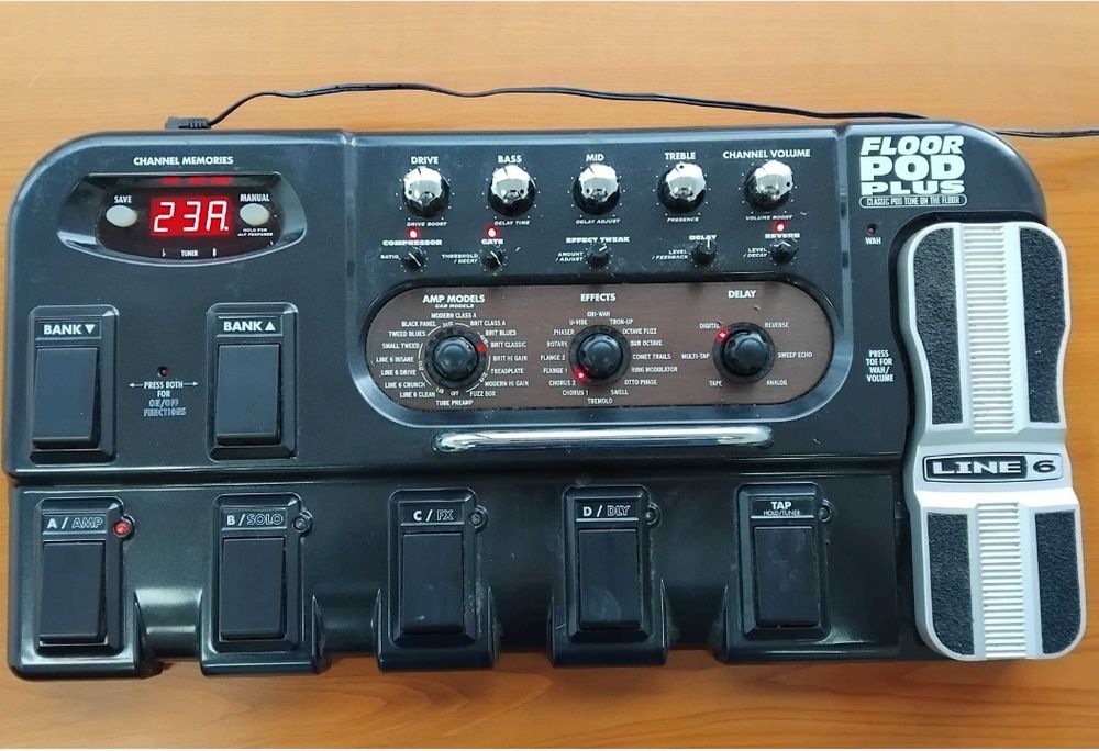 Pedaleira Line 6 (Flor Pood Plus)