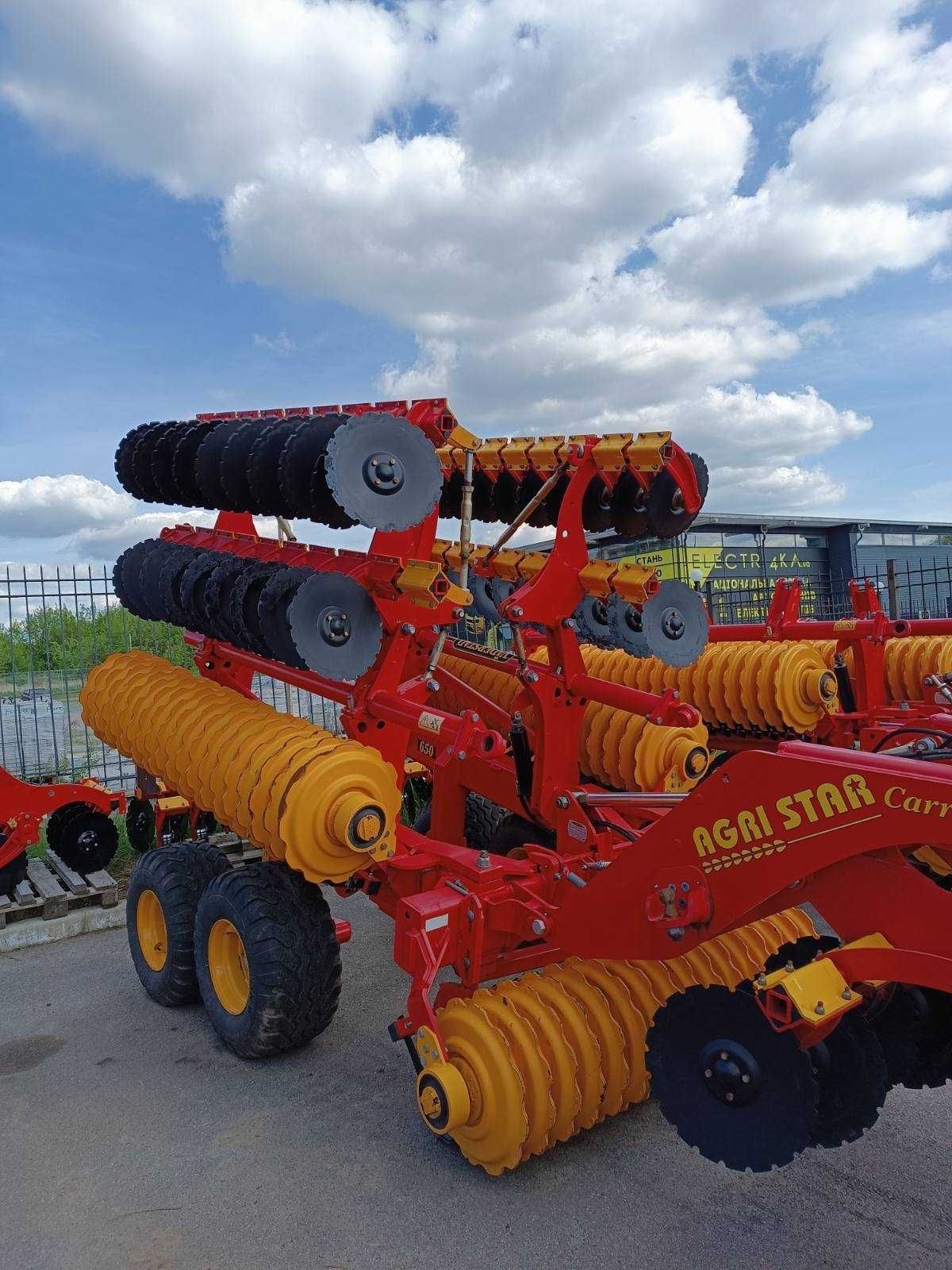 Дисковий лущільник Carrier  6.5м. Vaderstad