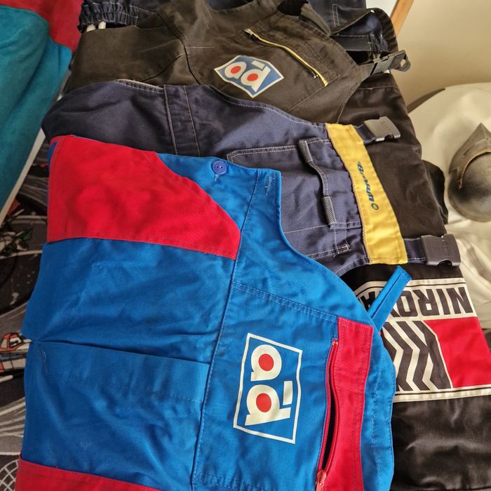 Robocze spodnie,ochronne  na szelkach