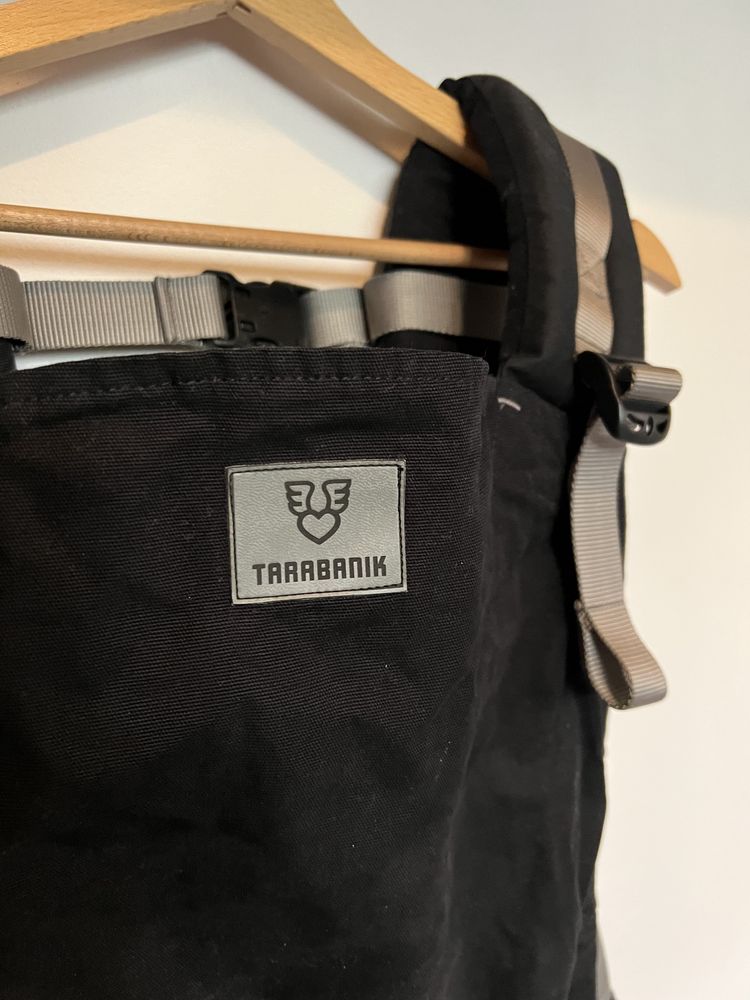 Tarabanik nosidełko ergonomiczne jak tula free to go, nowe czarne