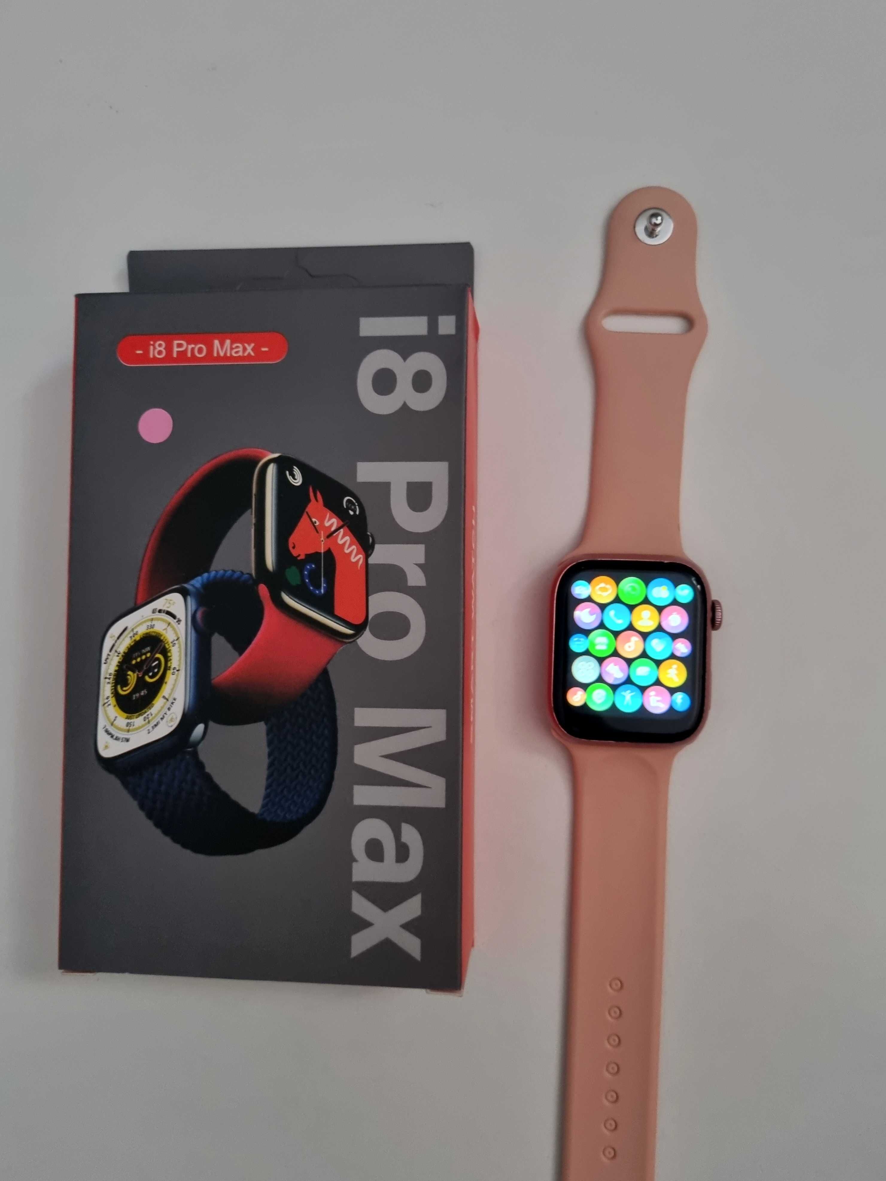 Różowy Smartwatch