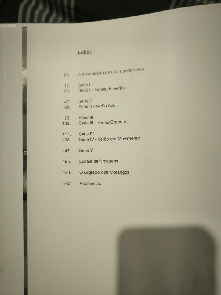 Livro dos morangos com açúcar