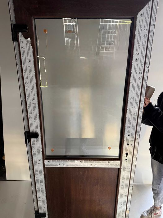 Drzwi PCV [90x200 Orzech] Od ręki! Transport cała PL!