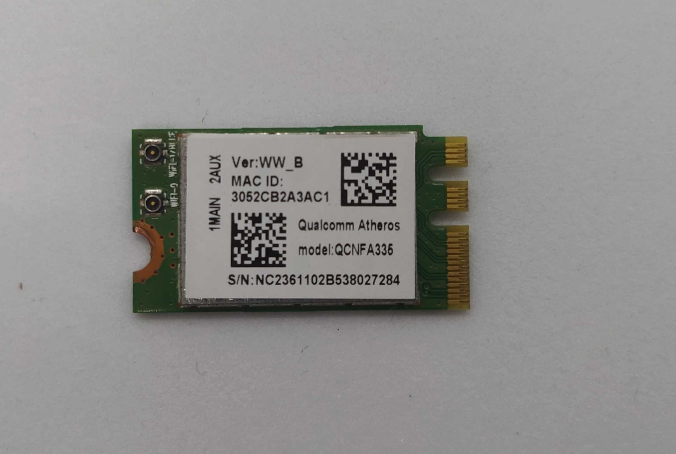 Karta Wifi Qualcomm Atheros Qcnfa335