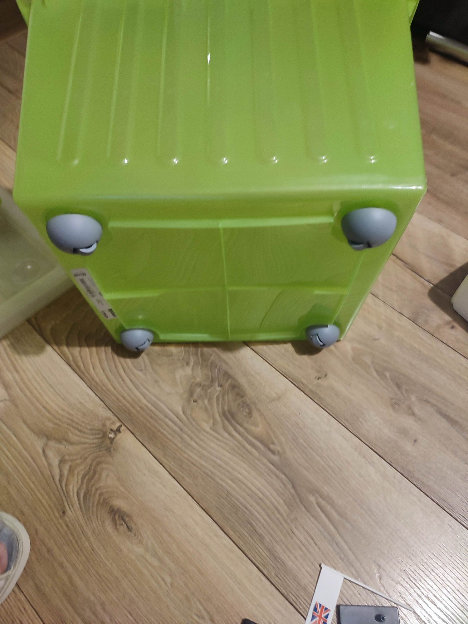 IKEA Vessla pudełko na kółkach z przykrywką 2 szt.