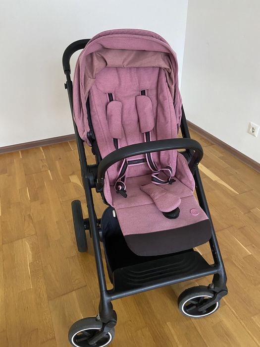 Коляска Cybex Balios S Lux SLV 2 в 1 Magnolia Pink