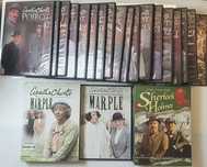 Zestaw seriali DVD Sherlock Holmes /Poirot /Marple lektor I napisy PL
