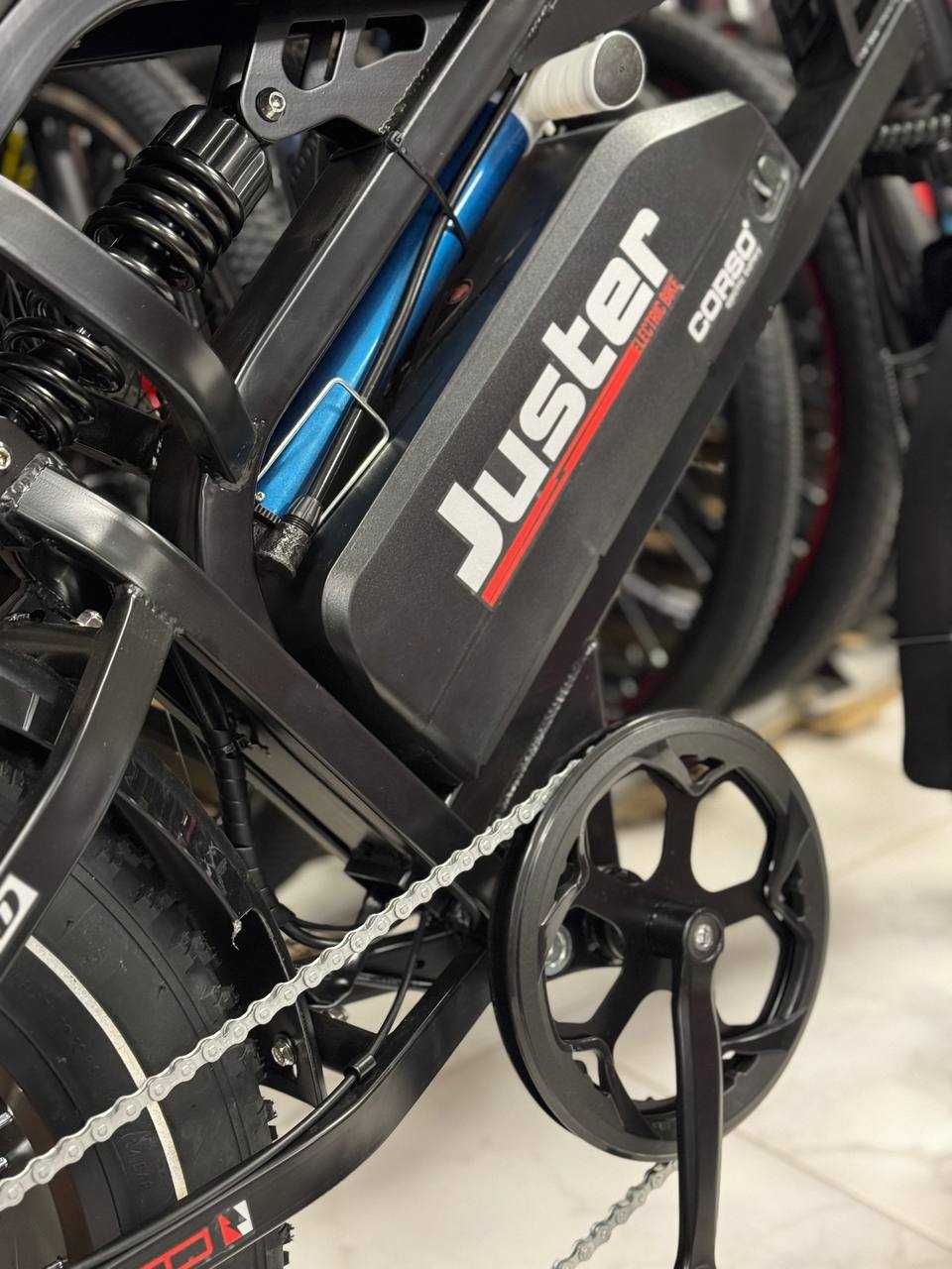 Електрофетбайк Corso 20" дюймів «Juster» потужністю 500W SHIMANO