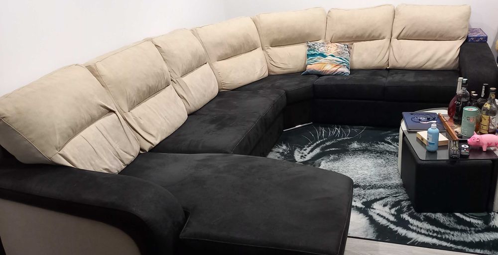 Sofá de canto em bom estado