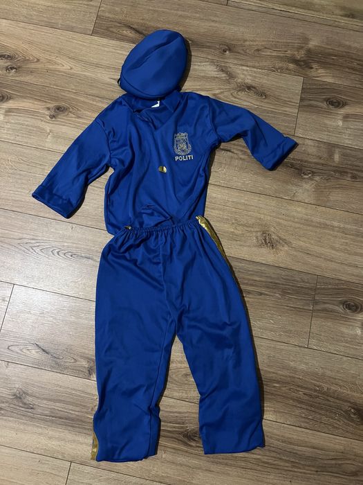 Strój przebranie policjant