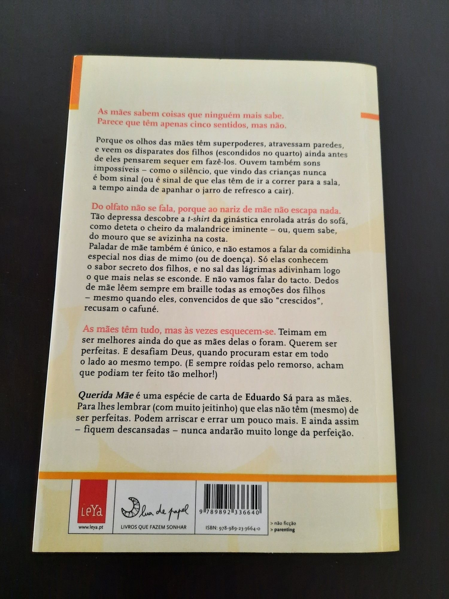 Livro Querida Mãe de Eduardo Sá