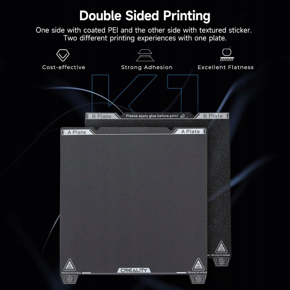 Dwustronnie powlekany arkusz Pei 235x235mm do Ender 3/3 Pro / 3 V2