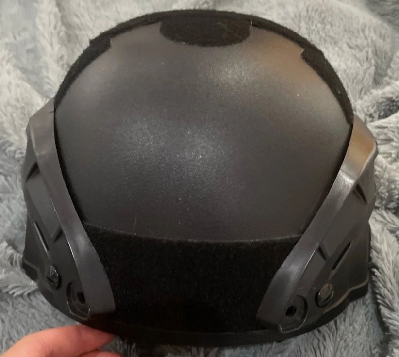Capacete airsoft preto