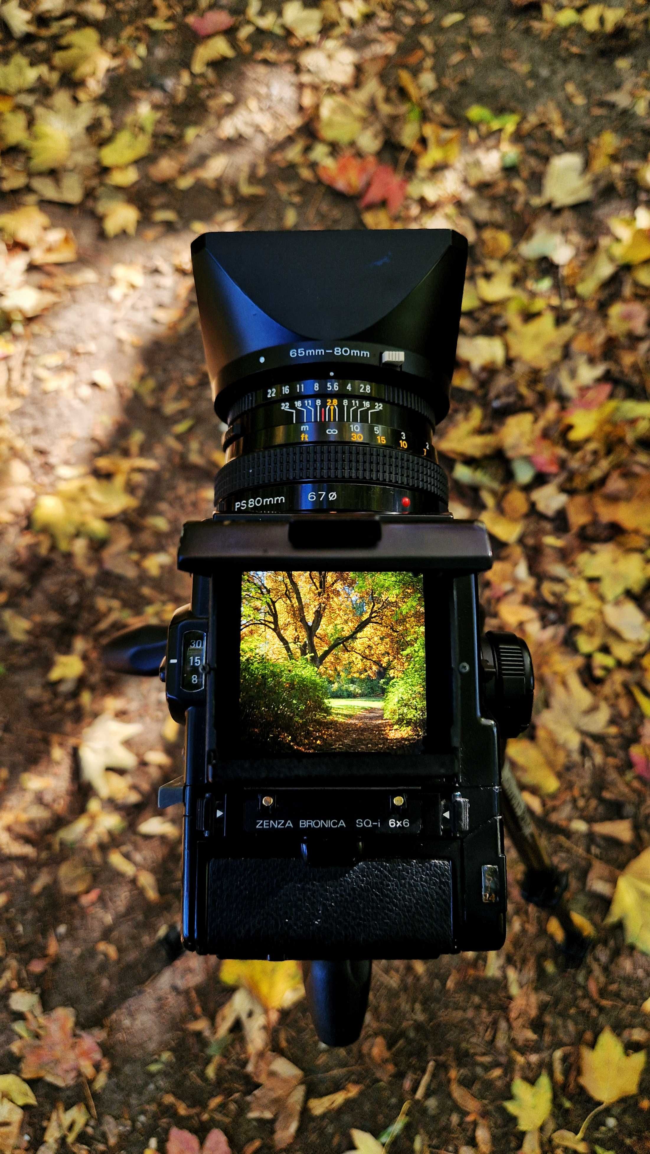 Bronica SQ-AI 6x6 duży zestaw