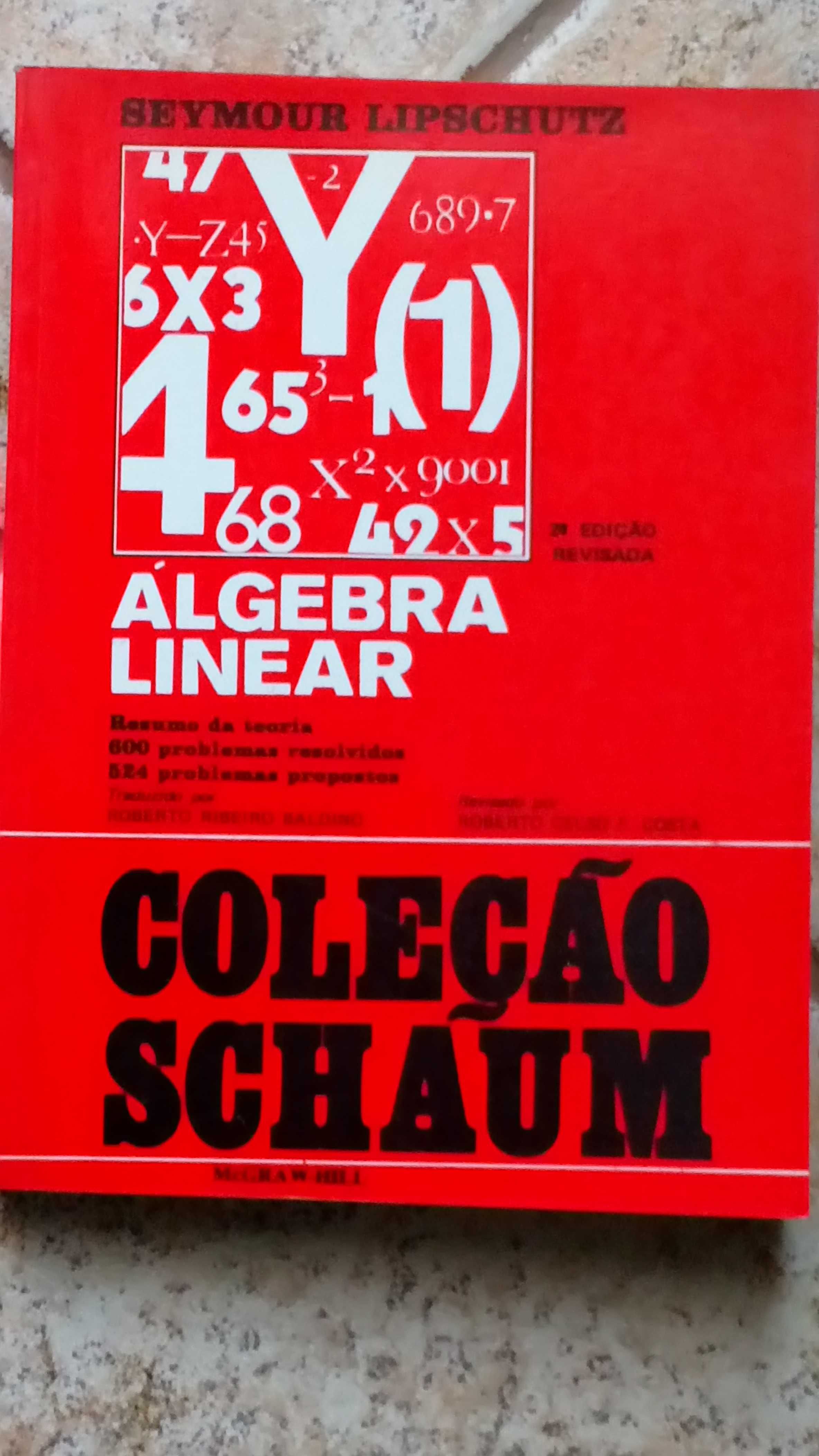 Algebra linear, resumo da teoria