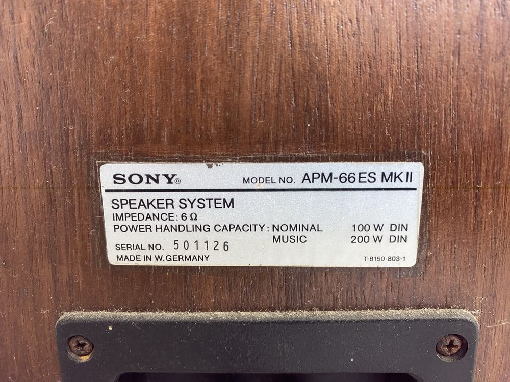 Sony APM 66 mkii ES