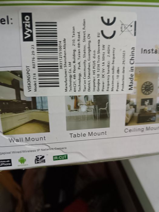 Câmara rotativa nova