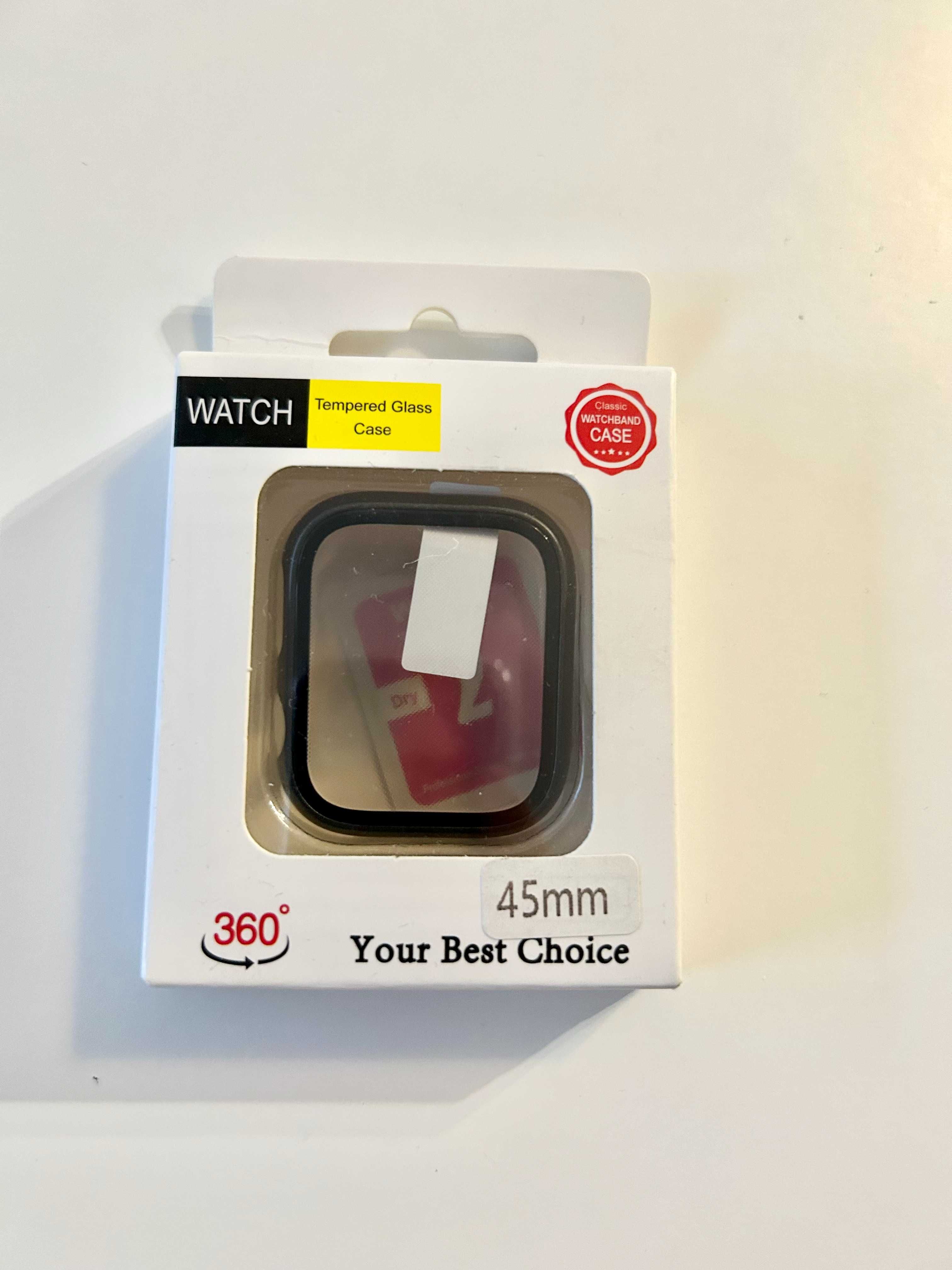 Etui case smartwatch Apple Watch 45 mm czarny