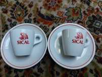 Duas chávenas café sical novas
