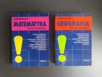 Kieszonkowe mini tablice Matematyka Geografia