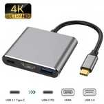 USB hub концентратор Юсб хаб Адаптер TypeC HDMI MacBook перехідник ОПТ