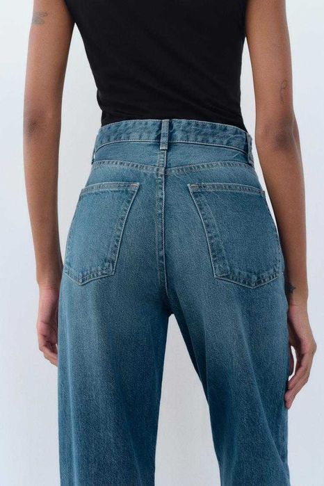 NEW! Женские джинсы на высокой посадке Wide Leg High Waist Full Length