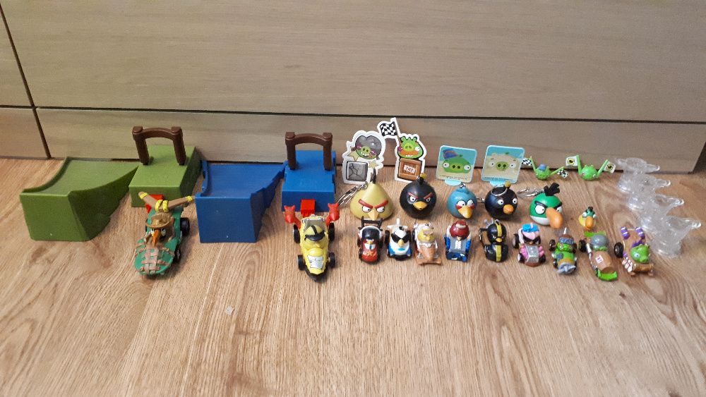 Kolekcja ptaków z Angry Birds