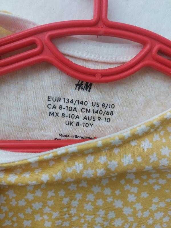 Дитяча сукня плаття квітковий принт h&m