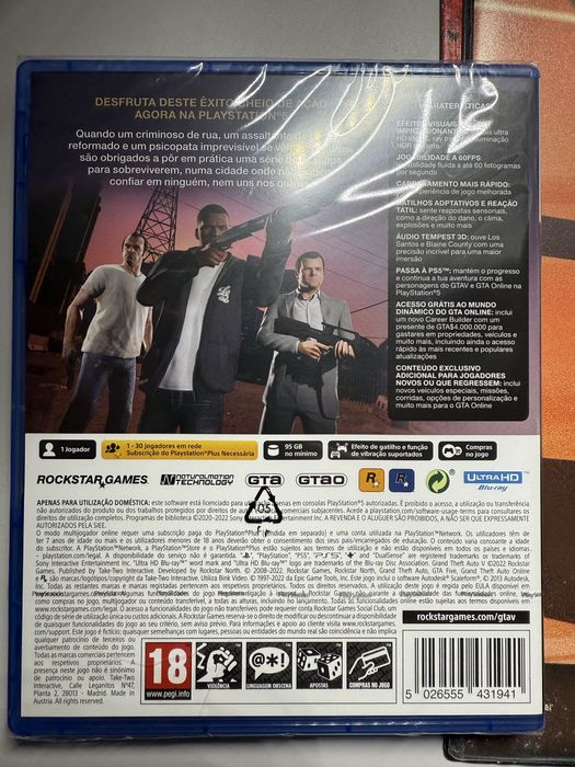 GTA 5 Playstation 5 novo