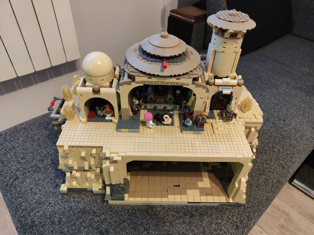 Lego Star Wars moc zamek jabby przejęty przez boba fett