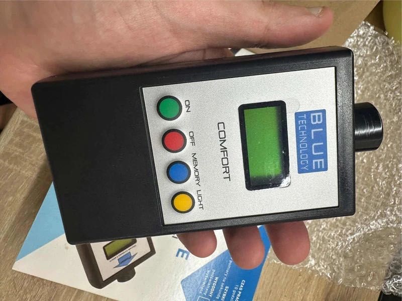 Miernik grubości lakieru Czujnik Tester MGR-10-FE Stal, Sonda Płaska