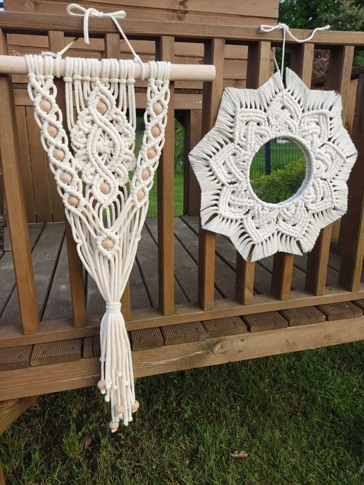 Kwietnik z stylu Boho