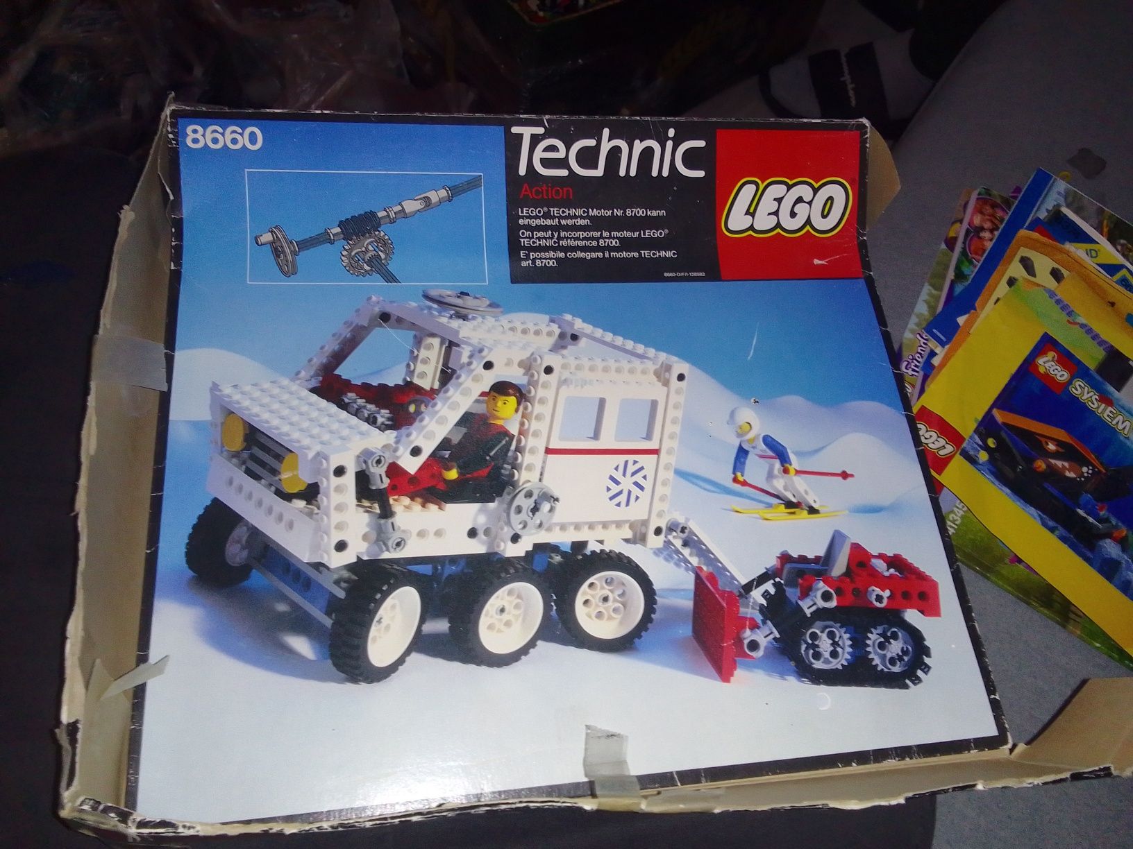 LEGO technic 8660 pudełko