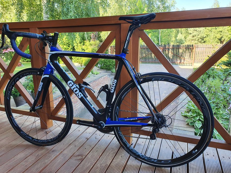 Gios Gress rower szosowy- carbon campagnolo waga 6,6kg